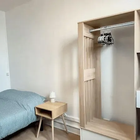 Stud' Extra Cosy 2 Pers Gare Wifi Apartment Saint-Quentin  Exterior photo